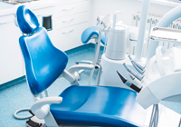 Dental Chair in dentist office representing Delta Dental