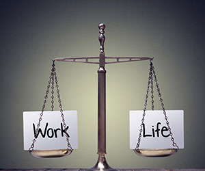 A scale of Work and Life balance