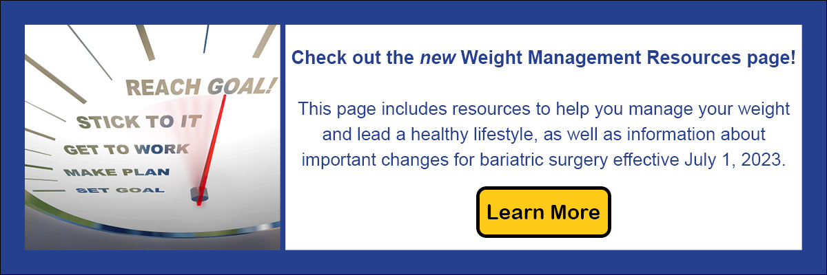 Weight Management Resources