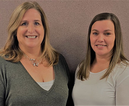 Mary Baker and Kathleen Truitt, Department of Services for Children, Youth and Their Families
