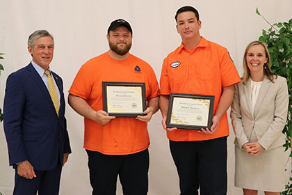 Michael Downes and Matthew Sampson, Department of Transportation