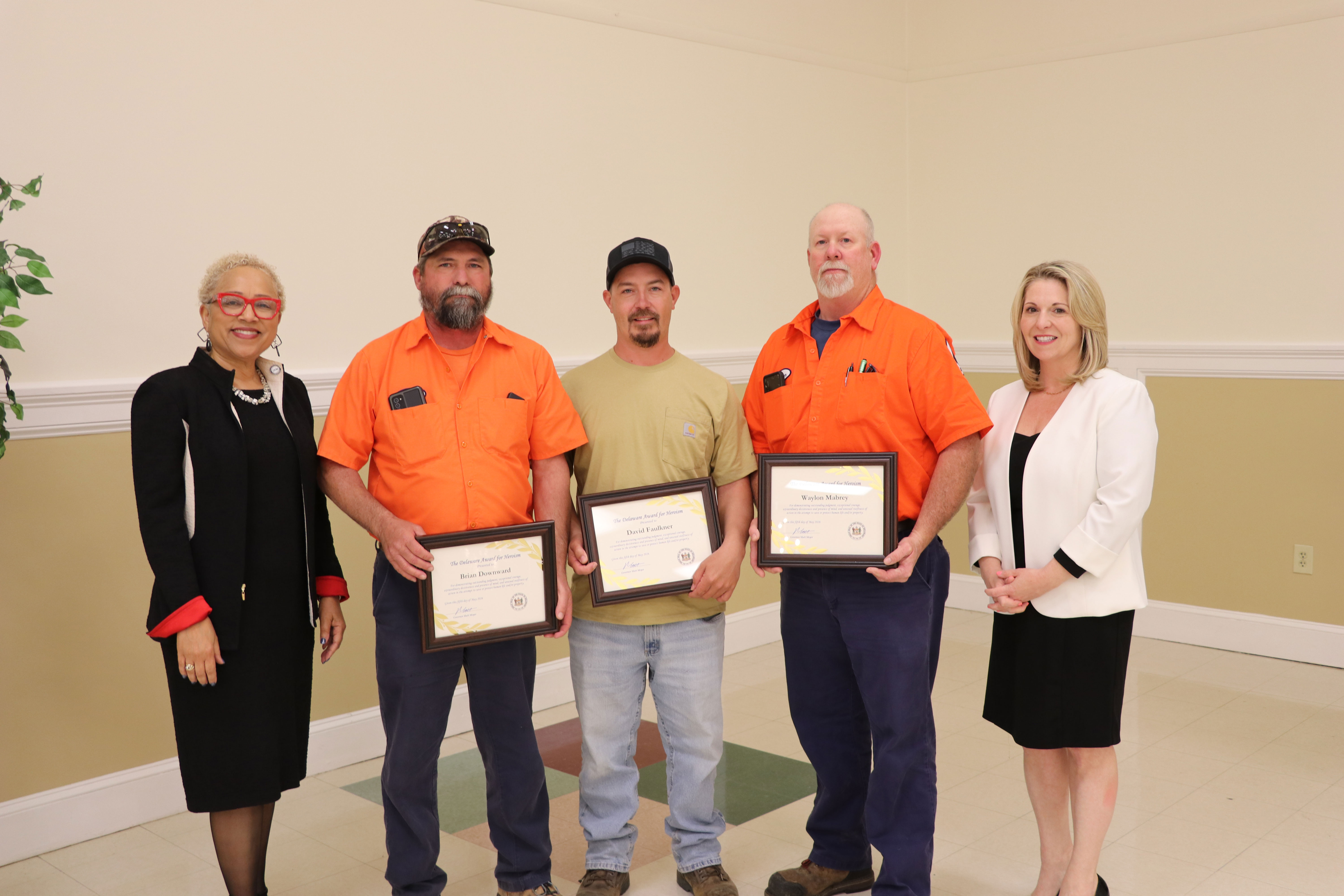 Brian Downward, David Faulkner, and Waylon Mabrey - Department of Transportation