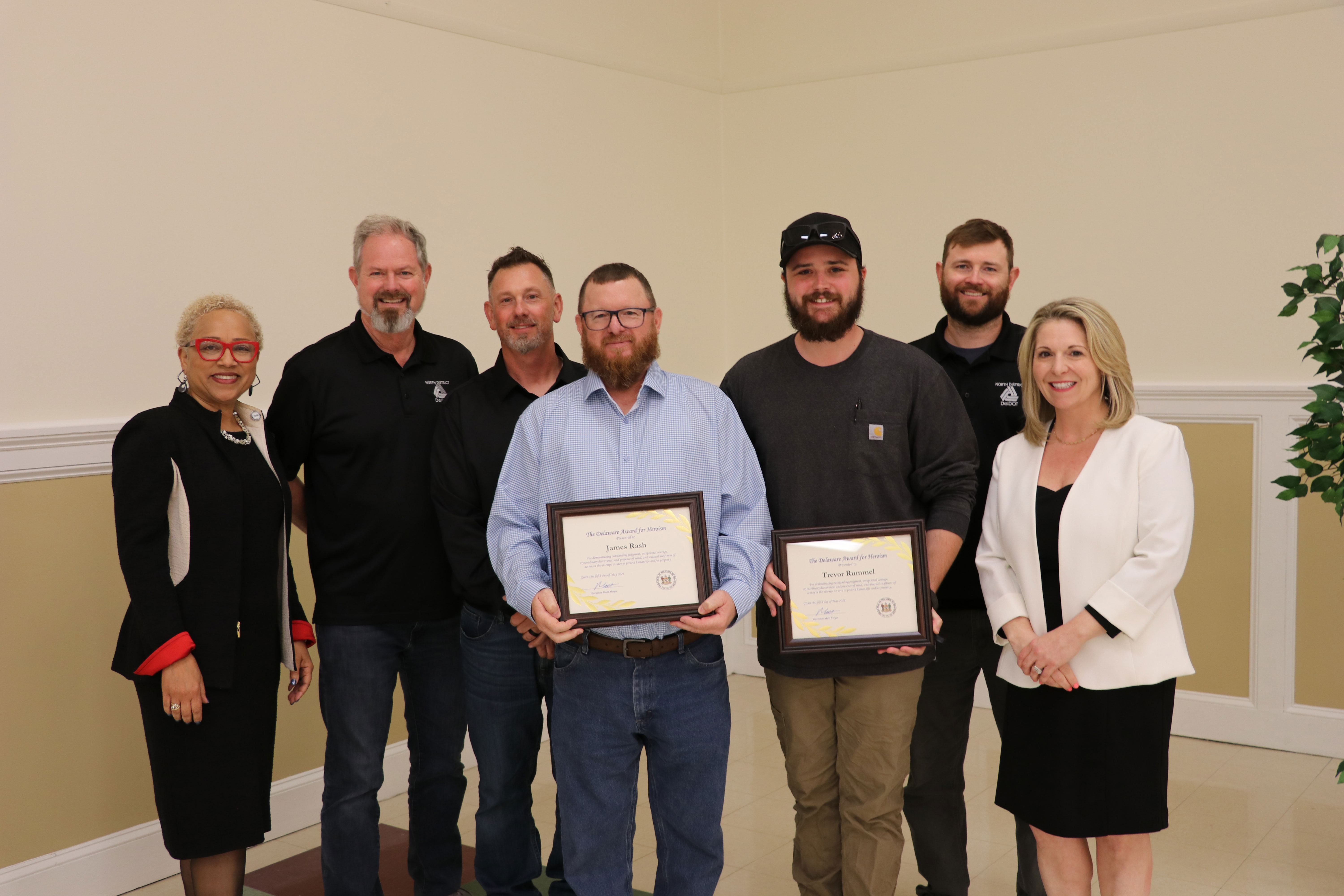James Rash and Trevor Rummel, Department of Transportation