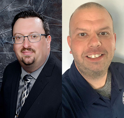 Michael O’Malley and Jonathon Rutledge, Department of Safety and Homeland Security
