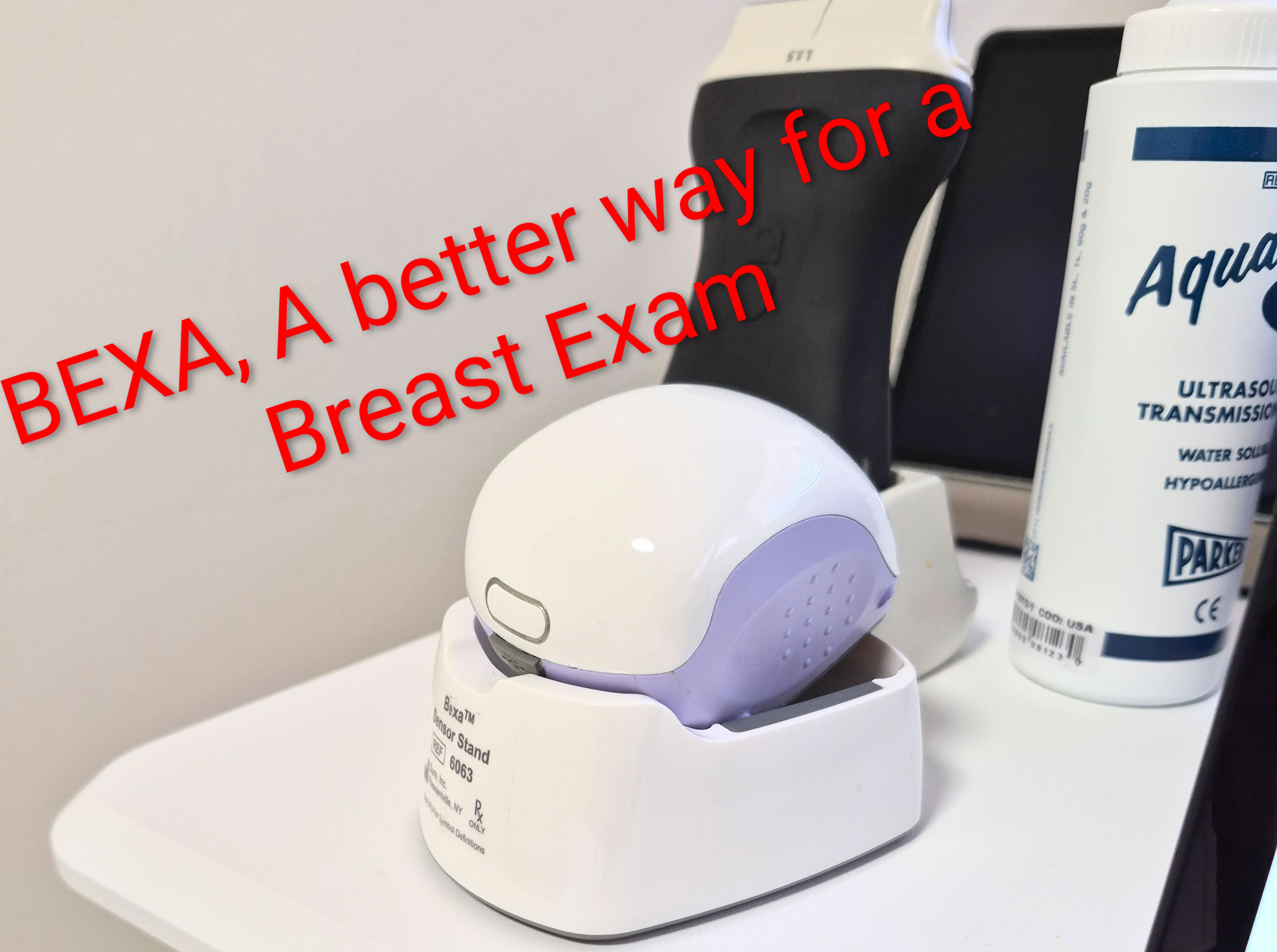Breast Exam items showcasing BEXA, A better way for a Breast Exam