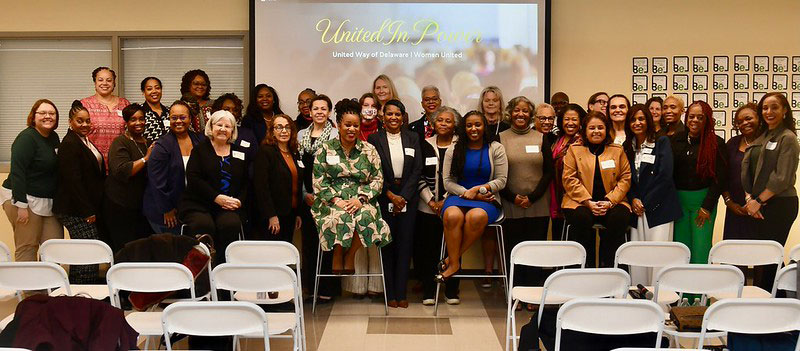 A large group of women attending the Women United in Power event.