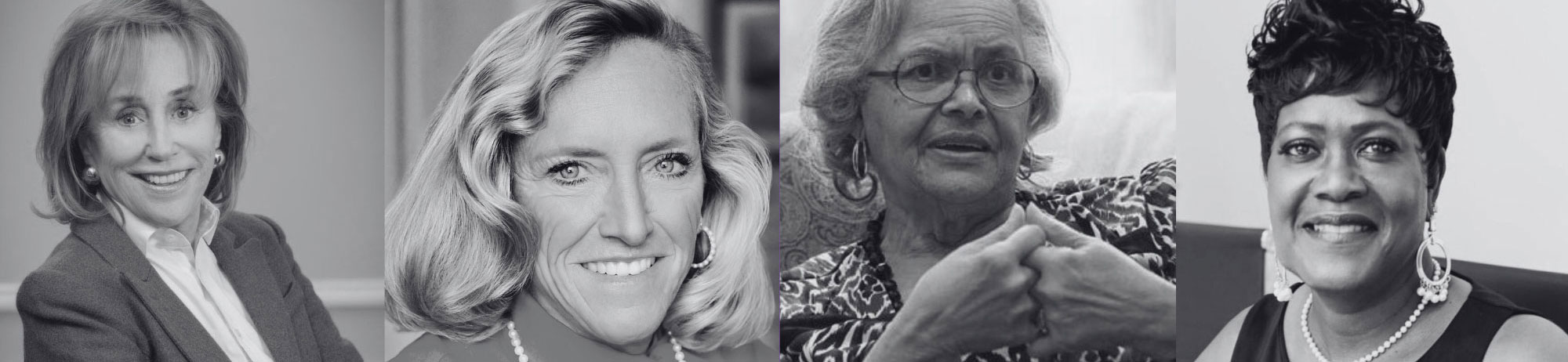 2025 Honorees from left to right are Valerie Biden Owens, Claire DeMatteis, Charlotte King, and Charlotte Miller-Lacy.