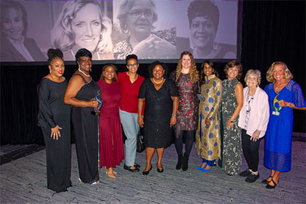 Members of the Delaware Women’s Hall of Fame Committee.
