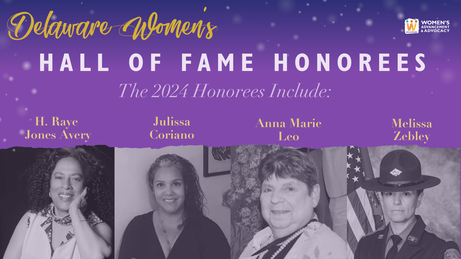 2024 Delaware Women Hall of Fame Inductees